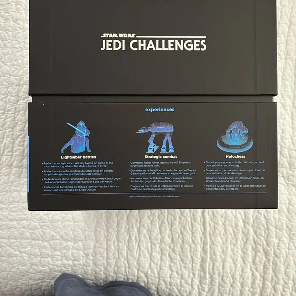Lenovo Star Wars Jedi Challenges VR Set Mirage AR headset with Lightsaber